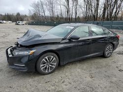 Salvage cars for sale from Copart Candia, NH: 2019 Honda Accord Hybrid