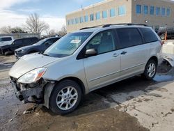 Toyota Sienna LE Vehiculos salvage en venta: 2004 Toyota Sienna LE