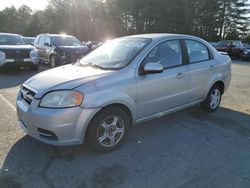 Salvage cars for sale at Exeter, RI auction: 2007 Chevrolet Aveo LT