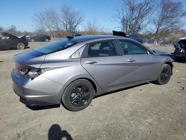 2023 Hyundai Elantra Blue