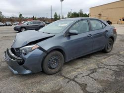 Salvage cars for sale at Gaston, SC auction: 2016 Toyota Corolla L