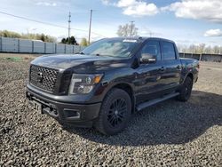 Salvage cars for sale at Portland, OR auction: 2018 Nissan Titan SV