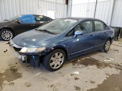 Salvage cars for sale at Franklin, WI auction: 2010 Honda Civic LX