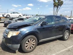 Salvage cars for sale at Van Nuys, CA auction: 2008 Ford Edge SEL