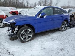 Salvage cars for sale from Copart Leroy, NY: 2022 Audi Q5 Sportback PRM PLS 45