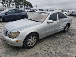 Mercedes-Benz S 500 Vehiculos salvage en venta: 2002 Mercedes-Benz S 500