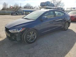 Salvage cars for sale at Wichita, KS auction: 2017 Hyundai Elantra SE