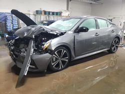 Nissan Sentra SR salvage cars for sale: 2020 Nissan Sentra SR