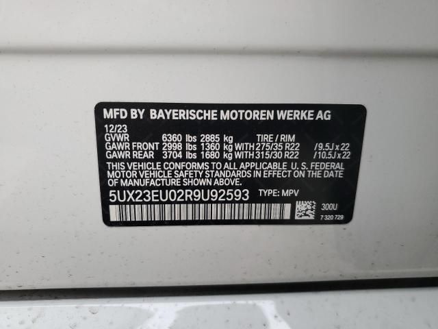 2024 BMW X5 XDRIVE40I