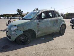 Vehiculos salvage en venta de Copart San Martin, CA: 2013 Fiat 500 POP