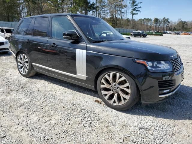 2016 Land Rover Range Rover HSE