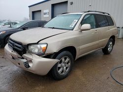 Toyota Highlander salvage cars for sale: 2006 Toyota Highlander Limited