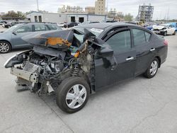 Salvage cars for sale at New Orleans, LA auction: 2015 Nissan Versa S