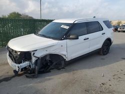 Salvage vehicles for parts for sale at auction: 2019 Ford Explorer Police Interceptor