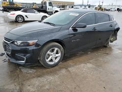 Vehiculos salvage en venta de Copart Grand Prairie, TX: 2018 Chevrolet Malibu LS