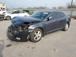 KIA salvage cars for sale: 2015 KIA Optima LX