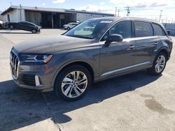 Salvage cars for sale from Copart Sun Valley, CA: 2021 Audi Q7 Premium