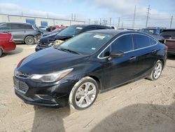 Salvage cars for sale from Copart Haslet, TX: 2017 Chevrolet Cruze Premier