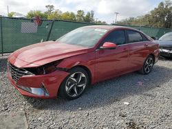 Salvage cars for sale at Riverview, FL auction: 2022 Hyundai Elantra SEL