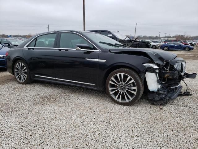 2019 Lincoln Continental Select