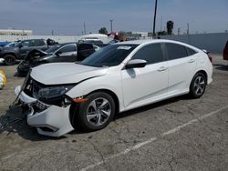 Honda Civic LX salvage cars for sale: 2020 Honda Civic LX