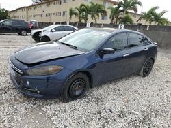 Dodge salvage cars for sale: 2013 Dodge Dart Limited