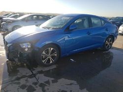 Nissan salvage cars for sale: 2020 Nissan Sentra SV