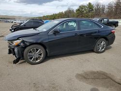 Salvage cars for sale from Copart Brookhaven, NY: 2017 Toyota Camry LE