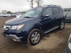 Salvage cars for sale from Copart San Martin, CA: 2009 Acura MDX