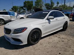 Flood-damaged cars for sale at auction: 2020 Mercedes-Benz C 63 AMG