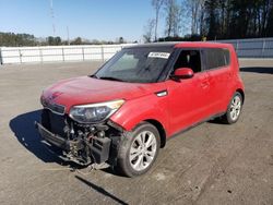 Salvage cars for sale at auction: 2015 KIA Soul +