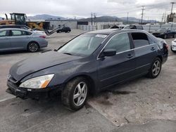 Salvage cars for sale from Copart Sun Valley, CA: 2005 Honda Accord EX