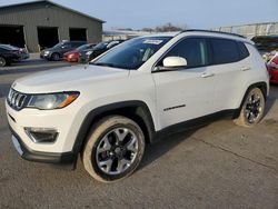 Salvage cars for sale at Franklin, WI auction: 2021 Jeep Compass Limited