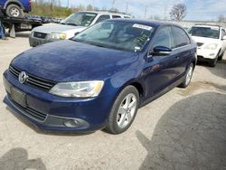 Volkswagen salvage cars for sale: 2012 Volkswagen Jetta TDI