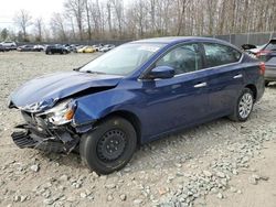 Salvage cars for sale from Copart Waldorf, MD: 2017 Nissan Sentra S