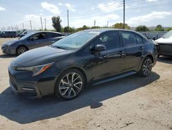 Salvage cars for sale at Miami, FL auction: 2020 Toyota Corolla SE