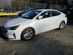 Hyundai salvage cars for sale: 2020 Hyundai Elantra SEL