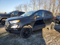 Salvage cars for sale from Copart Candia, NH: 2020 Ford Ecosport SE