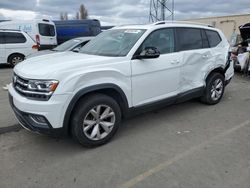 Volkswagen Atlas SEL salvage cars for sale: 2018 Volkswagen Atlas SEL