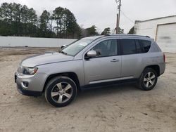 Jeep Compass salvage cars for sale: 2017 Jeep Compass Latitude