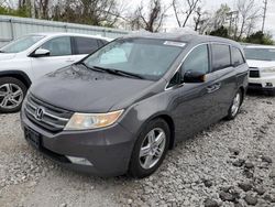 Salvage cars for sale at Bridgeton, MO auction: 2013 Honda Odyssey Touring