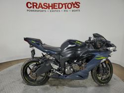 Salvage motorcycles for sale at Dallas, TX auction: 2023 Kawasaki ZX636 K