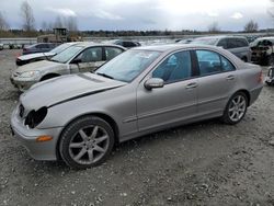 Salvage cars for sale from Copart Arlington, WA: 2004 Mercedes-Benz C 230K Sport Sedan