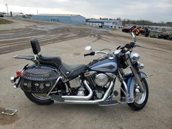 Salvage motorcycles for sale at Pennsburg, PA auction: 1999 Harley-Davidson Flstc