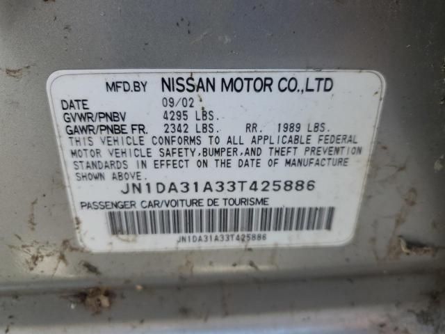 2003 Nissan Maxima GLE