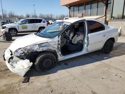 Salvage cars for sale from Copart Fort Wayne, IN: 2000 Dodge Neon Base