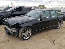 Mercedes-Benz C 300 4matic salvage cars for sale: 2014 Mercedes-Benz C 300 4matic