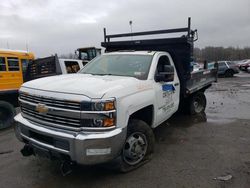 Vehiculos salvage en venta de Copart Marlboro, NY: 2016 Chevrolet Silverado K3500