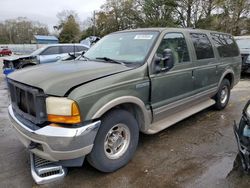 Ford salvage cars for sale: 2000 Ford Excursion Limited