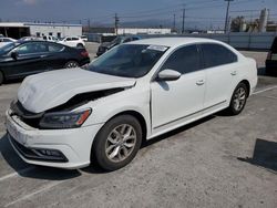 Vehiculos salvage en venta de Copart Sun Valley, CA: 2016 Volkswagen Passat S